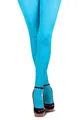 Thetru Kostüm Zubehör Strumpfhose Blickdicht türkis Karneval Gr.2XL