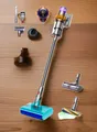 Dyson V15s Detect Submarine Staubsauger Nickel/Blau 660W