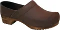 Sanita Clog Wood-Julie Closed für Damen - Antikbraun - 42