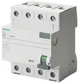 Siemens 5SV3344-6 FI-Schutzschalter, 4-polig, Typ A, 40A, 30mA, 400V