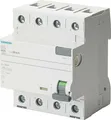 Siemens FI-Schutzschalter 4-polig, Typ A, 40A, 30mA, 5SV3344-6