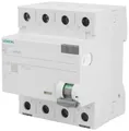 Siemens 5SV3344-6, Fehlerstromschutzschalter, A40, 400V, 4 pol.