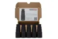 FixedByU Universaladapter für Staubsaugerrohre 5x Staubsauger Adapter Werkzeugadapter Reduzierstück D 21-35 mm, zum Anschluss von Kreissäge Exzenterschleifer Stichsäge uvm