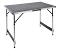 Spetebo Klapptisch Universal Campingtisch 100cm höhenverstellbar (1 Klapptisch, 1-St., Campingtisch), Klappbarer und höhenverstellbarer Universaltisch 100 x 60 cm