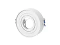 LED line® ROLLO Einbaustrahler max. 35W Spot IP20 Downlight rund schwenkbar weiß