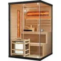 Artsauna Traditionelle Sauna Vantaa 120 x 120 cm mit 3,5 kW Saunaofen