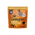 Multipower Collagen Butter Cups (6x 70 g) – High Protein Süßigkeiten mit 10% Kollagen & 33% Protein, Low Carb & zuckerarm (Peanut)
