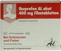 Ibuprofen AL akut 400 mg Filmtabletten