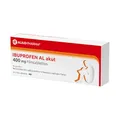 ALIUD PHARMA Ibuprofen AL akut 400 mg 20 Filmtabletten: Bei leichten bis mäßig starken Schmerzen und/oder Fieber