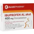 IBUPROFEN AL akut 400 mg Filmtabletten 20 St. PZN 05020875