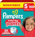 Pampers Baby-Dry Pants Größe 5, 160 Windeln, 11kg-17kg, 360° Passform hilft