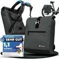 Fahrradtasche für Gepäckträger I Gepäckträgertasche & Rucksack I Fahrradtasch...