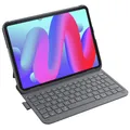 Inateck iPad 11(A16) Hülle mit Tastatur, iPad 10 Gen. Hülle mit Tastatur, für iPad Air 11" M4/ M3/M2 (2026/2025/2024),Air 5/4, Pro 11,QWERTZ,Ultraleichte Tastatur mit Stifthalter,AirTap BK2007