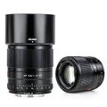 VILTROX AF 56mm f1.4 XF Prime Objektiv für Fuji X Mount X-E3 X-PRO3 X-A7 X-T4 X-T30 X-T200,(Festbrennweite, STM, APS-C, Autofokus) Schwarz