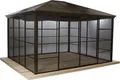 Sojag Castel 1214 Metall Pavillon mit Seitenteilen 4x4 m