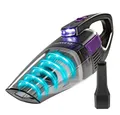 CLEANmaxx Akku-Handstaubsauger kabel- & beutellos - mit EPA-Filter & LED-Licht, beutellos, 2000 mAh, USB aufladbar,  tragbar leicht ideal für das Auto geeignet