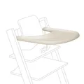 Stokke Tray, Vanilla White - Kompatibel mit Tripp Trapp Baby Set - Bequem zu benutzen und zu reinigen - Hergestellt aus BPA-freiem Kunststoff - Für Kinder von 6-36 Monaten