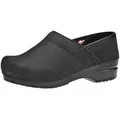 Sanita Original-Prof. Textured Oil Clog Black Gr.36 - Schwarz - 36