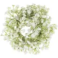 Viana Dekokranz Schleierkraut Kranz Klein Blumenkranz Deko Ø18cm Künstlich