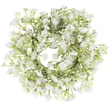 Schleierkraut Kranz Klein Blumenkranz Deko Ø18cm Künstlich