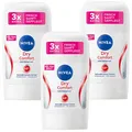 3x 50ml Nivea Dry Comfort Deo Stick Anti Transpirant 48h schweiß Schutz Formel
