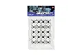 Widmann S.r.l. Weißes Halloween Spinnennetz, 500g mit 20 Spinnen