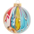 Krebs Glas Lauscha Christbaumkugel, Mehrfarbig, Glas, 8x8x8 cm, Dekoration, Weihnachtsdekoration, Weihnachtsbaumschmuck, Weihnachtskugeln
