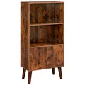 VASAGLE Regalschrank, LBC09BX braun 60,0 x 30,0 x 120,0 cm, 1 St.