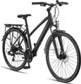 Licorne Bike Premium Touring Trekking Bike in 28 Zoll - Fahrrad für Jungen, Mädchen, Damen und Herren - 21 Gang-Schaltung - Mountainbike - Crossbike