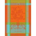 Garnier Thiebaut Geschirrtuch Aprikosen - Les Abricots Orange 56x77 cm Baumwolle