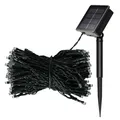 Solar Lichterkette außen LED Garten Party Deko 3000K warmweiß 200 LEDs 22m