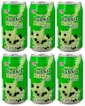 6er Pack- RICO Bubble Milk Tea Getränk Matcha Flavor (6x340ml) mit Tapiokaperlen