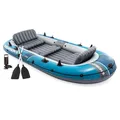 Schlauchboot Set Excursion 5 + Paddel + Pumpe Angelboot für 5 Personen von INTEX