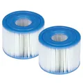 Whirlpool Filter Kartusche S1 2er Set Intex Weiß für PureSpa