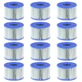 12 x INTEX Filter Filterkartusche S1 Ersatzfilter für PureSPA Whirlpool 29001