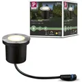 Paulmann Plug & Shine LED Bodeneinbauleuchte Floor Einzelspot - Silber