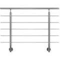 Dolle Geländer-Set Edelstahl 150 cm Wandmontage