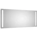 DSK Design LED-Lichtspiegel Silver Dream 140 cm x 70 cm