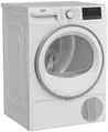 BEKO Wärmepumpentrockner B3T41239A, Dampffunktion, Aquawave-Schontrommel, Kindersicherung