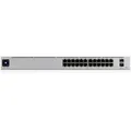 Ubiquiti UniFi Pro 24-Port PoE Managed L2/L3 Gigabit Ethernet (10/100/1000) Power over Ethernet (PoE) 1U Silber