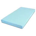 MSS e.K. Easy Active 120 x 200 x 11 cm Roll-Matratze für Kinder und Erwachsene Bezug Blau Komfortschaum