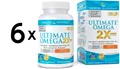 6 x Nordic Naturals Ultimate Omega 2X Mini with Vitamin D3, (666,64 EUR/kg)