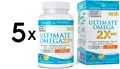 5 x Nordic Naturals Ultimate Omega 2X Mini with Vitamin D3, (699,97 EUR/kg)