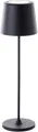 Brilliant LED Akku-Tischlampe Kaami 37 cm dimmbar USB-Kabel schwarz warmweiß