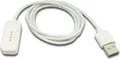 SYSTEM-S USB 2.0 Kabel 100 cm Ladekabel für OnePlus Watch 2 Smartwatch in Weiß