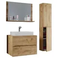 Badezimmer Lendas 4-tlg. ca. 94 cm Honigeiche