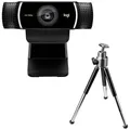 Logitech C922 Pro Stream Full HD-Webcam 1920 x 1080 Pixel Standfuß,