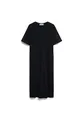 ARMEDANGELS Damen Heavyweight Jerseykleid aus recyceltem Baumwoll Mix XELINAA Jersey Loose Fit Black XL