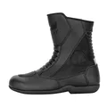FAST WAY FTS-1 WP Motorradschuhe, CE Zertifiziert, Wasserdichte Motorradstiefel, Atmungsaktive Motorradschuhe, Schalthebelverstärkung & Fersenreflektor, Reißverschluss mit Klettabdeckung, Größe 46