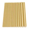 18Pcs Messing Solid Round Rod Drehstange Bar Stock Sortiert für DIY